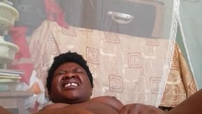 Hot black big clit