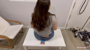 Plushie face sitting-custom vid