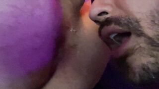 Rimtastic Internal ejaculation. 2 Jizm Geysers Eaten!