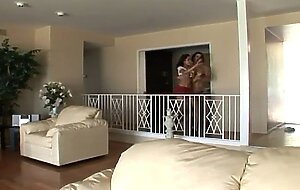 Asian Annie Cruz gets fucked eagerly in a threesome sex