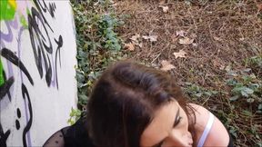Outdoor POV Blowjob