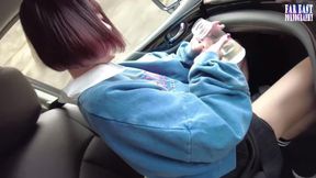 Wet-mark Wander as She Leaves a Shimmering Naughty Trail Wherever She Bares Herself 1/3