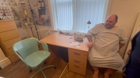 Part 1: Matron Satana and Mr Jones Anal Examination!