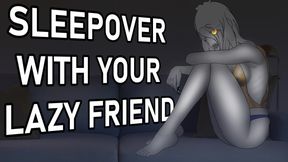 Sleepover with your lazy friend - ASMR Roleplay - Personal attention, relaxation