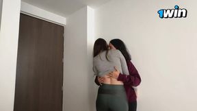 My best friend's wife's ass squeezes my mouth very well