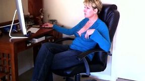 My horny wife enjoys masturbating early in the morning
