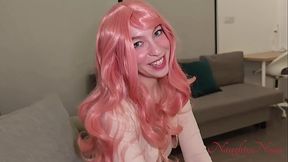 Step-sister gives steamy blowjob and rides big cock