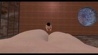 Over the Rail Giantess Growth, Breast Expansion, POV