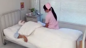 Lustful Japanese Nurse Gets Nailed Hard & Filled Up In Gangbang