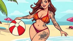 Sexy Tattoo Art Bikini Babes