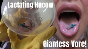 LACTATING GIANTESS SQUIRTS YOU WITH MILK!