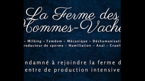 La Ferme des Hommes-Vaches - French audio porn milking factory
