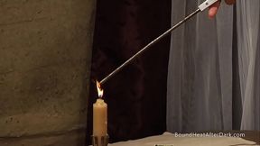 Busty lesbian slave moans and cums from intense fingering by her Mistress