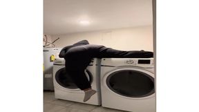 Watch Me Grind On The Washer In SLOW MOTION