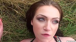 Curvy Brit Fucked Outdoors With Harmony Reigns