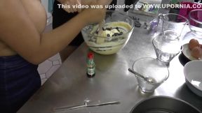 Granny Fucks Her Asian Kitchen Help