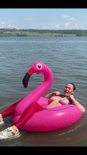 Yes, I’m Really Floating Around in Leggings