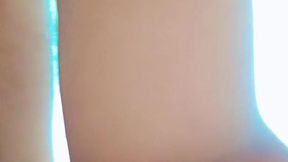 Big Dick Man Fails to Penetrate Mature Asian Milf's Tight Pussy in Doggy Style