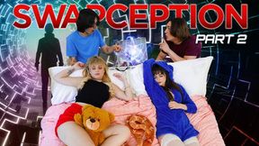 Stepsister seduction inside a dirty dream fuck fest