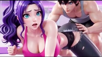 Yoga trainer seduces MILF with big tits for rough fucking