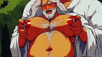 The old wizard of the kingdom likes to give his ass to the subjects of the castle. Anime Hentai Fantasy