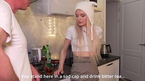 PASSIONATE SEX WITH STEPDADDY. Stepdaughter Isn'_t Turned On By Boyfriend. Daddy Will Fuck Her Better!