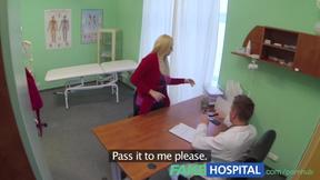 New Patient Squirts Uncontrollably in Therapy