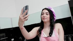 madison stil cheats on her husband with some friends then gets caught so he joins the gang bang on an intense dp fuck to cum on her face