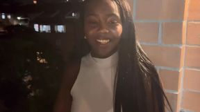 Amateur Anal Creampie for Tight Hole 20 year old Ebony from Big Dick White Man