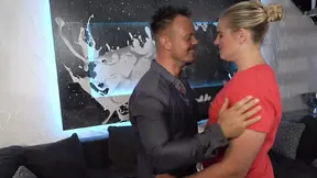 German MILF and amateur babe take on huge cock