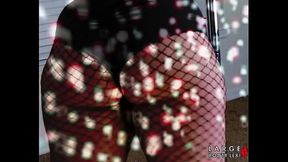 THICK & JUICY � Fishnet Pawg Twerk & Strip Show � Ass Bouncing Like Crazy! (1080p Landscape)