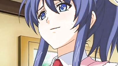 Prof. pounds shy anime chick in toilet, cumshot included!