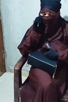 Muslim Girlfriend Went to Her Boyfriend to Get Special Pussy