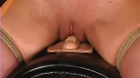 Bound Pinky Lee Gets Fucked Hard With Dildo in Steamy BDSM Scene