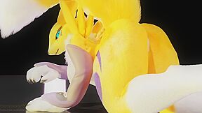 Renamon Solo Show (kuroodod)