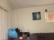 Fleshbating on chair