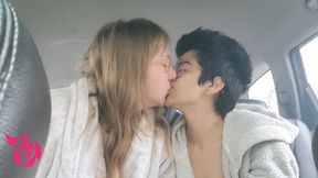 Phoenix and Circe V8: Trading smokey kisses and making out with some coughing and nose blowing in the car