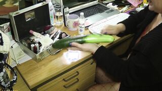 The CUCUMBER as anal spare?