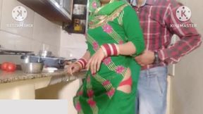 Devar fucked new married bhabhi in kitchen