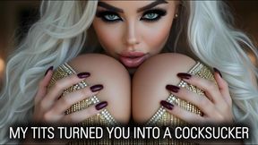 My Tits Turned You Into a Cocksucker