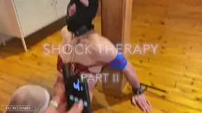 Shock Therapy Part 2: Shock collar quiz game continues as Lord Maria and her bull punish their sub for wrong answers