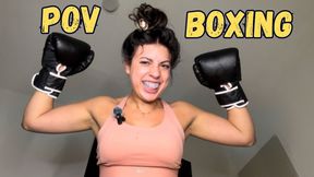 POV: I box you while my body sweats just for you