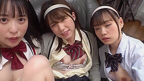 [cawd-438] 3 Step sisters In A Convenient Harem Of Friends Who Will Fight For My Dick In A Three-way Fight If I Call Them Mai Hanagari, Yui Tenma, Urara Hanane Video