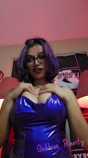 Goddess Rarity convinces you to be caged forever