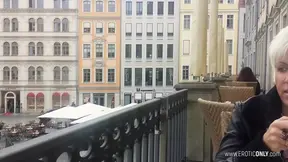 Hot German MILF squirts from her tight fuck cunt