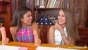 College Vixens Have Fun Crazy Cfnm Orgy With Gabriella Ford, Dylan Daniels And Liza Rowe