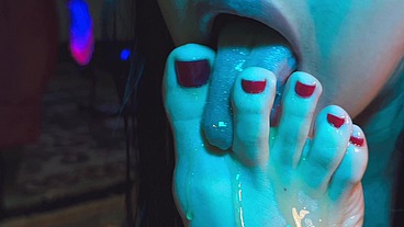 Feet With Honey Taste