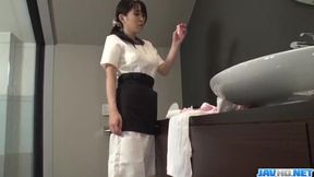 Yui Satonaka Seduced by Vibrator Play on Her Pussy & Ass