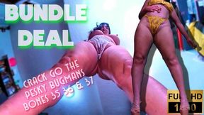 BUNDLE DEAL; Craaaack go the pesky Bugmans bones 35, 36 & 37 WMV