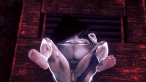 pyramid head woman gets fucked hard - silent hill hentai parody